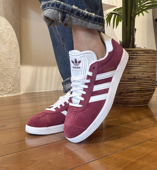 Adidas Gazzelle art. B41645 col. bordò 