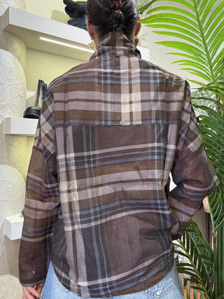 Camicia BSB fiocco col. toffee 