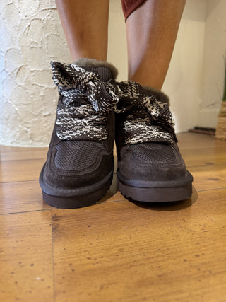 Sneakers Colors of California art. YW621 camoscio col. Cioccolato 