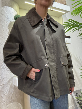 Giubbino Haveone cerato col. militare 