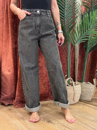 Jeans Haveone Judo col. denim black 