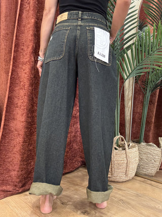 Jeans Haveone Judo col. denim black 