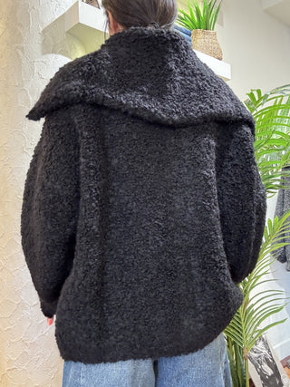 Bomber Kontatto zip col. nero 