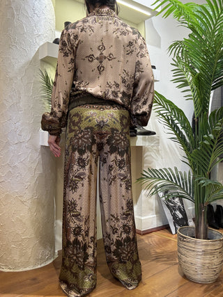 Bomber e pantalone Kontatto col. foulard 