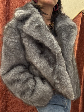 Pelliccia Molly Bracken colore Grigio 