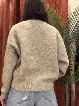 Cardigan Molly Bracken cuore col. beige 