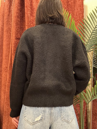 Cardigan Molly Bracken cuore col. nero 