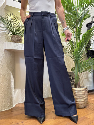 Pantalone Molly Bracken pences col. blu 