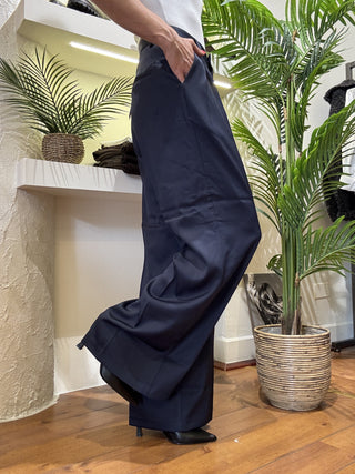 Pantalone Molly Bracken pences col. blu 