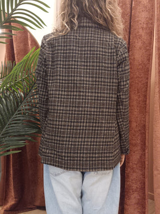 Giacca Molly bracken check e velluto 