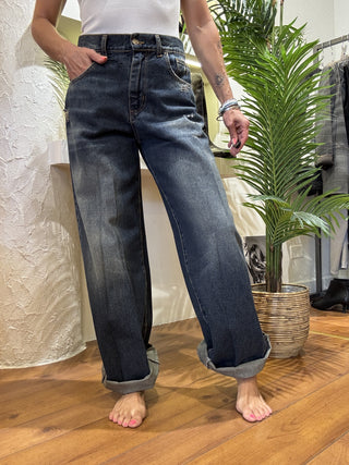 Jeans Philia Loft Moore denim scuro 