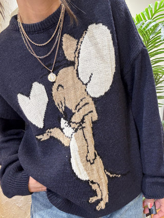 Maglione Philia Loft jerry col. blu 
