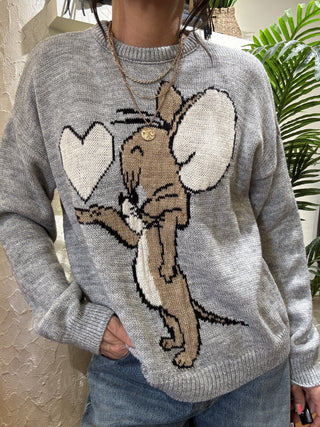 Maglione Philia Loft jerry col. grigio 
