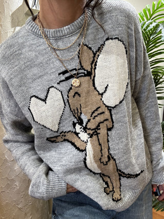 Maglione Philia Loft jerry col. grigio 