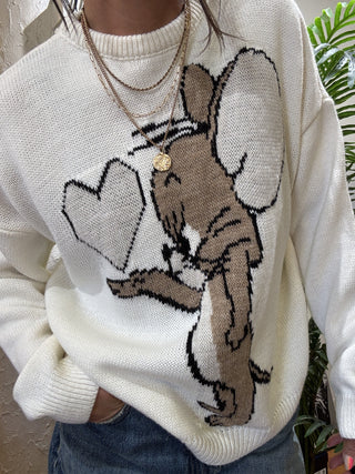 Maglione Philia Loft jerry col. panna 