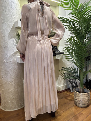 Abito Philia Loft plissè col. beige 