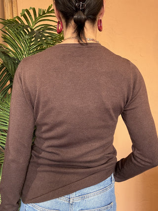 Maglia Vicolo basic col. moro 