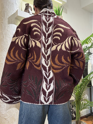 Kimono Vicolo col. bordeaux 