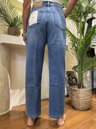 Jeans Vicolo Kate col. denim blu 