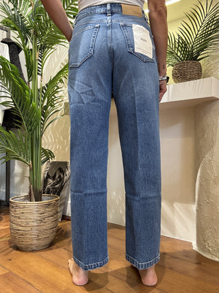 Jeans Vicolo Kate col. denim blu 
