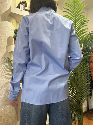 Camicia Vicolo collo gioiello col. Azzurro 