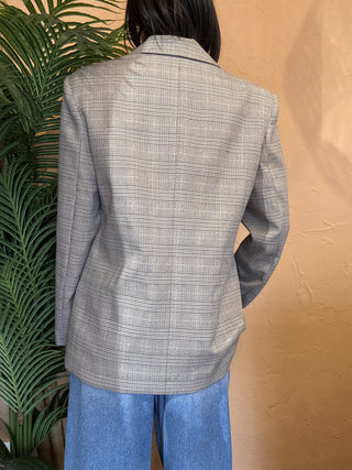 Giacca Vicolo check col. beige/moro 