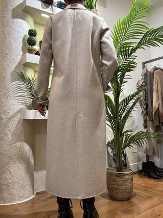 Cappotto Vicolo monopetto col. tortora 