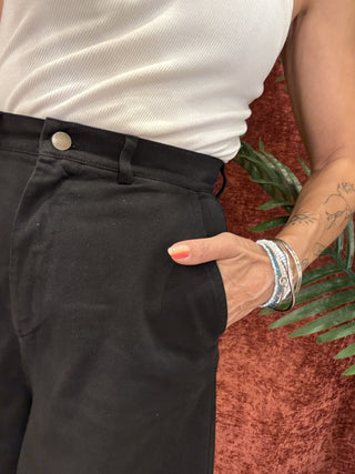 Bermuda Vicolo col. denim nero 