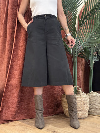 Bermuda Vicolo col. denim nero 