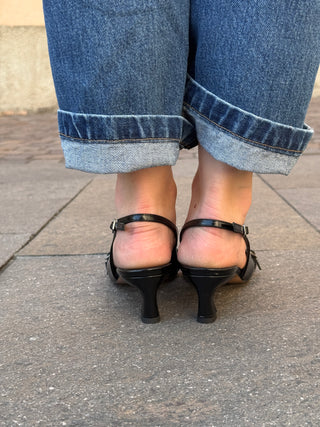Slingback Biancadì Art. R598 col. nero