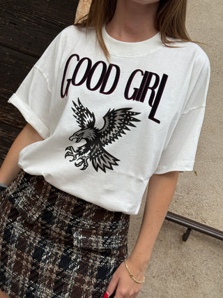 T-shirt Vicolo con stampa "good girl"