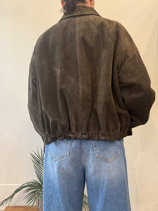 Giacca Bomber Scamosciata Vicolo