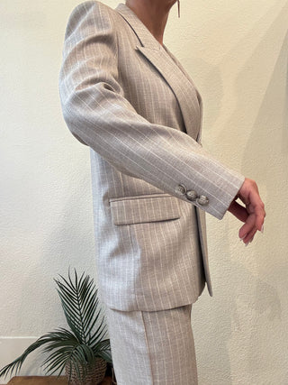 Blazer Gessato Doppiopetto Vicolo