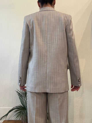 Blazer Gessato Doppiopetto Vicolo