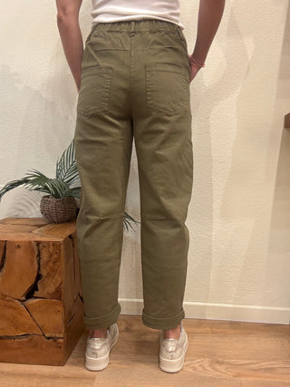 Jeans Verde Militare Kontatto
