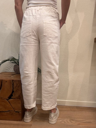 Jeans Avorio Kontatto