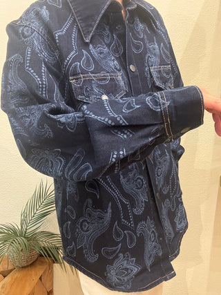 Camicia Jeans Over Kontatto