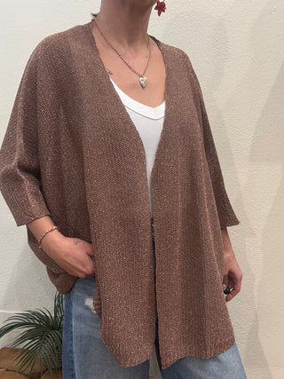 Kimono Kontatto con cintura lurex