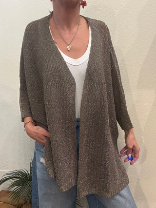 Kimono Kontatto con cintura lurex