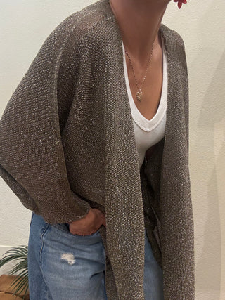 Kimono Kontatto con cintura lurex