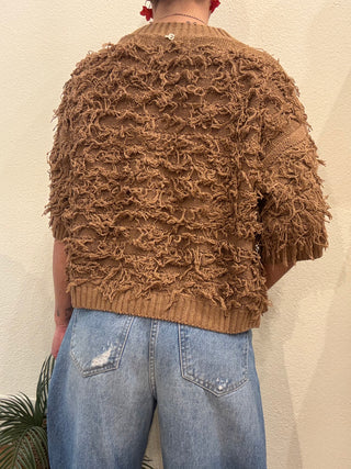 Maglia Applicazioni Frange Philia Loft