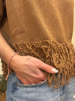 Maglia Fondo Frange Philia Loft