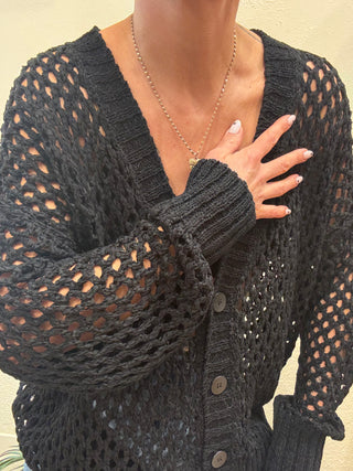 Cardigan Traforato Philia Loft