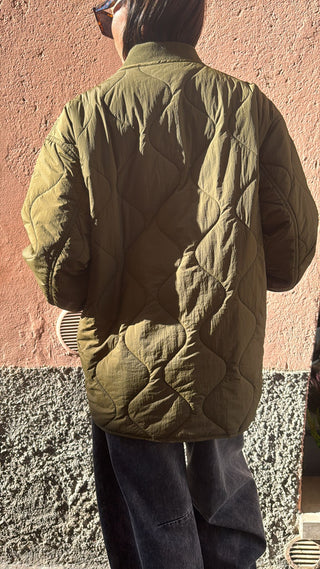 Cappotto Vicolo Trapuntato col. verde