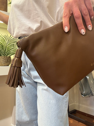 Borsa Clutch Vicolo Nappine col. Fondente