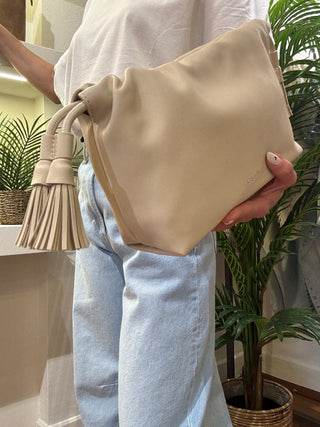 Borsa Clutch Vicolo Nappine col. Mandorla