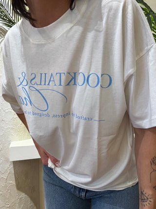 T shirt Cocktails & Charms