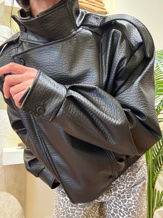 Giubbino Vicolo  martellato col. Nero