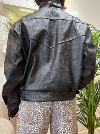 Giubbino Vicolo  martellato col. Nero