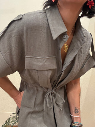 Camicia Molly Bracken coulisse col. Khaki